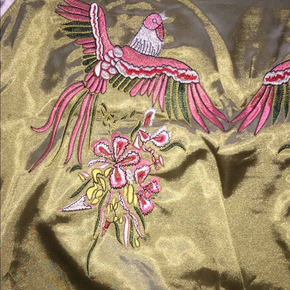 Beautiful satin bomber jacket Sukajan - Picture 5 of 7